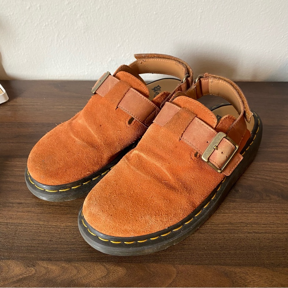 Dr. Martens Men's Suede Slingback Mule